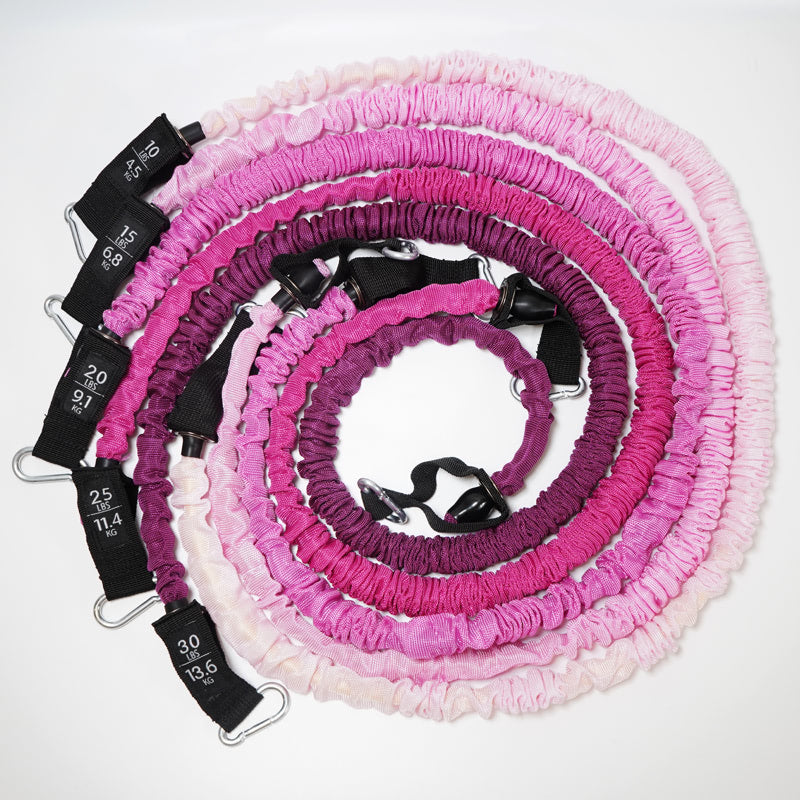 Pink Resistance Band Set