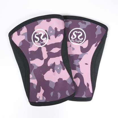 Pink Camo Knee Sleeves